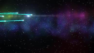 大气粒子光线宇宙穿梭片头AE模板视频的预览图